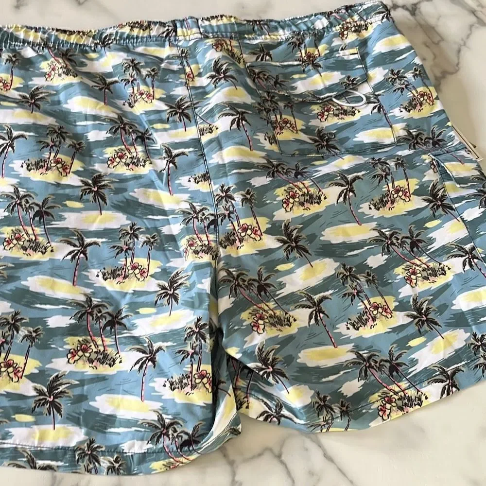 NWT Paisley & Gray Swim Trunks Sz. XXL